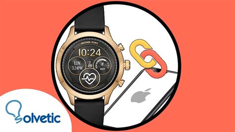 how to pair michael kors smartwatch to iphone|Michael Kors Access Hybrid Smartwatch / Set.